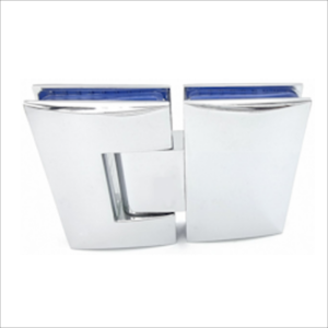 180° Glass To Glass Hinge-Zinc Chrome Plated