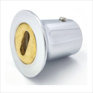 19mm Wall Flange - Zinc Chrome