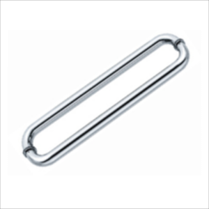 Round Pull Handle Back To Back 200mm-Chrome