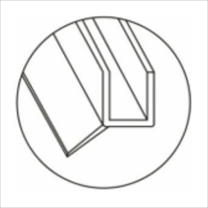 135° Soft Long Lip Seal 2.7m, 8-10mm