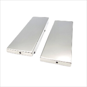 Top Corner Patch Chrome Cover
