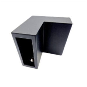 Edge Slider 90° Corner Piece - Black