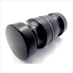 Back To Back Knob(Small Groove)-Black