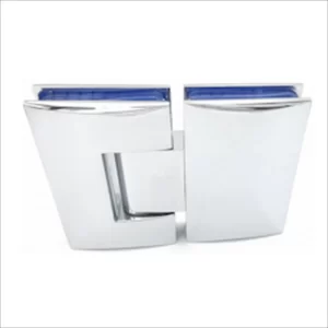 180° Glass To Glass Hinge-Zinc Chrome Plated
